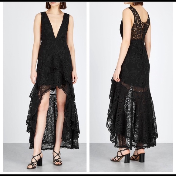 NWT $250 Free People Catalina Black Dress 0 ~ XS - Picture 3 of 14